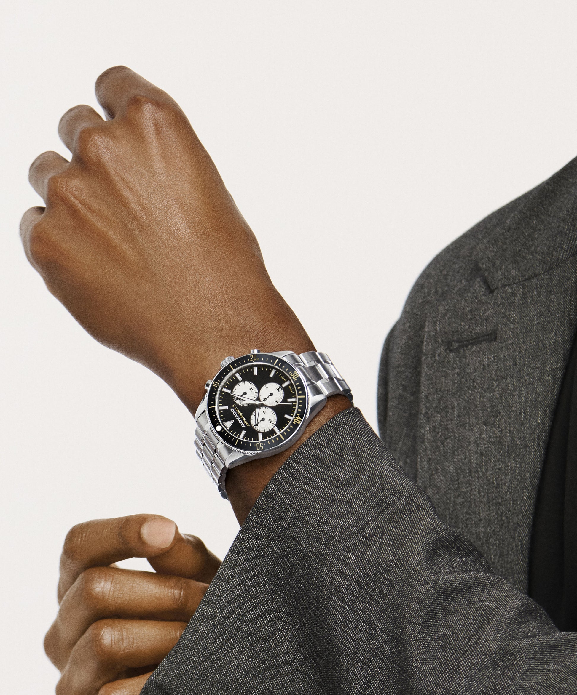 Movado Heritage Calendoplan S Chronograph 3650203 42mm Men watch