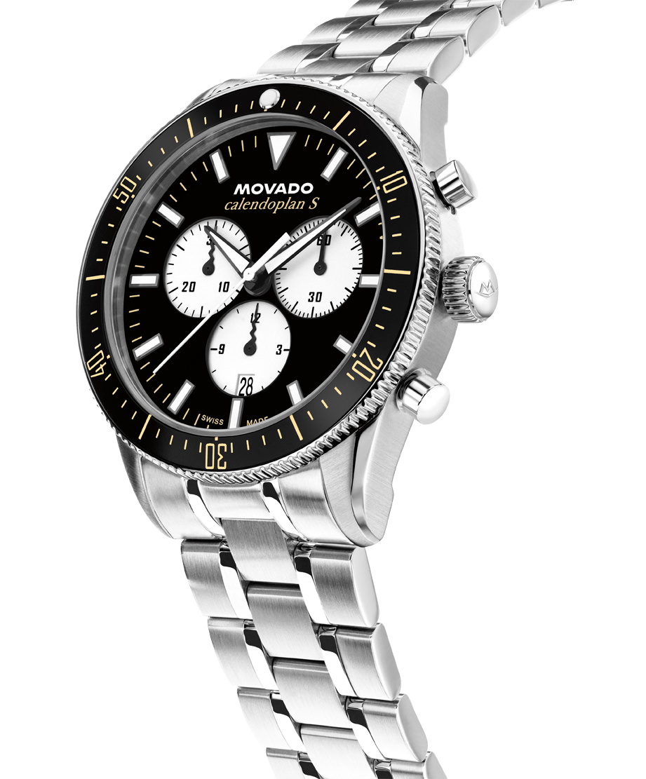 Movado Heritage Calendoplan S Chronograph 3650203 42mm Men watch