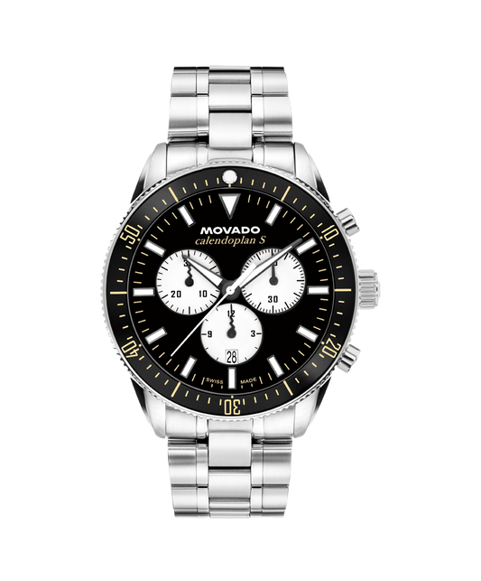 Movado Heritage Calendoplan S Chronograph 3650203 42mm Men watch