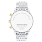Movado Heritage Calendoplan Chronograph 3650211 43mm Men watch