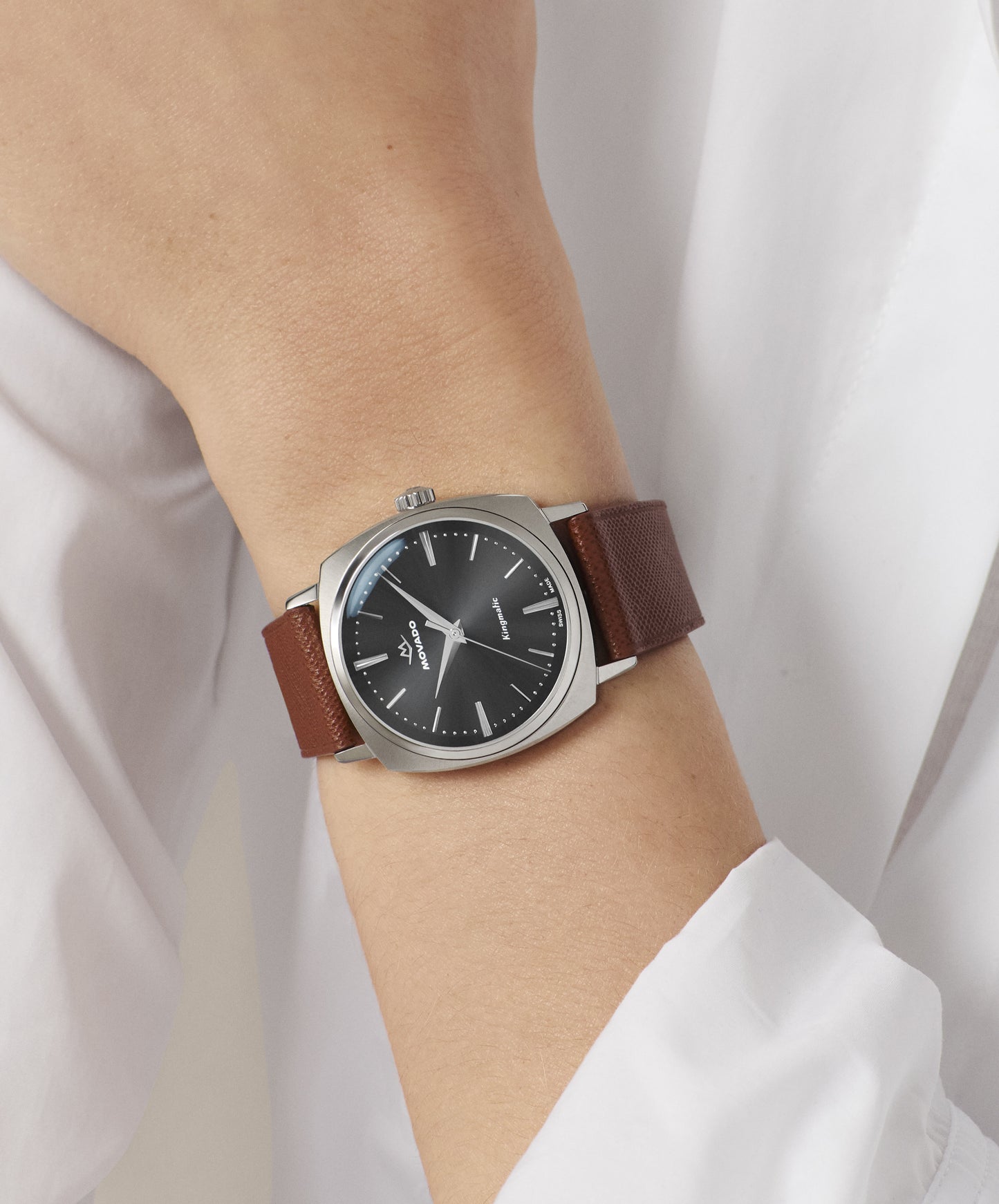 Movado Heritage Kingmatic 3650237 35mm Unisex watch