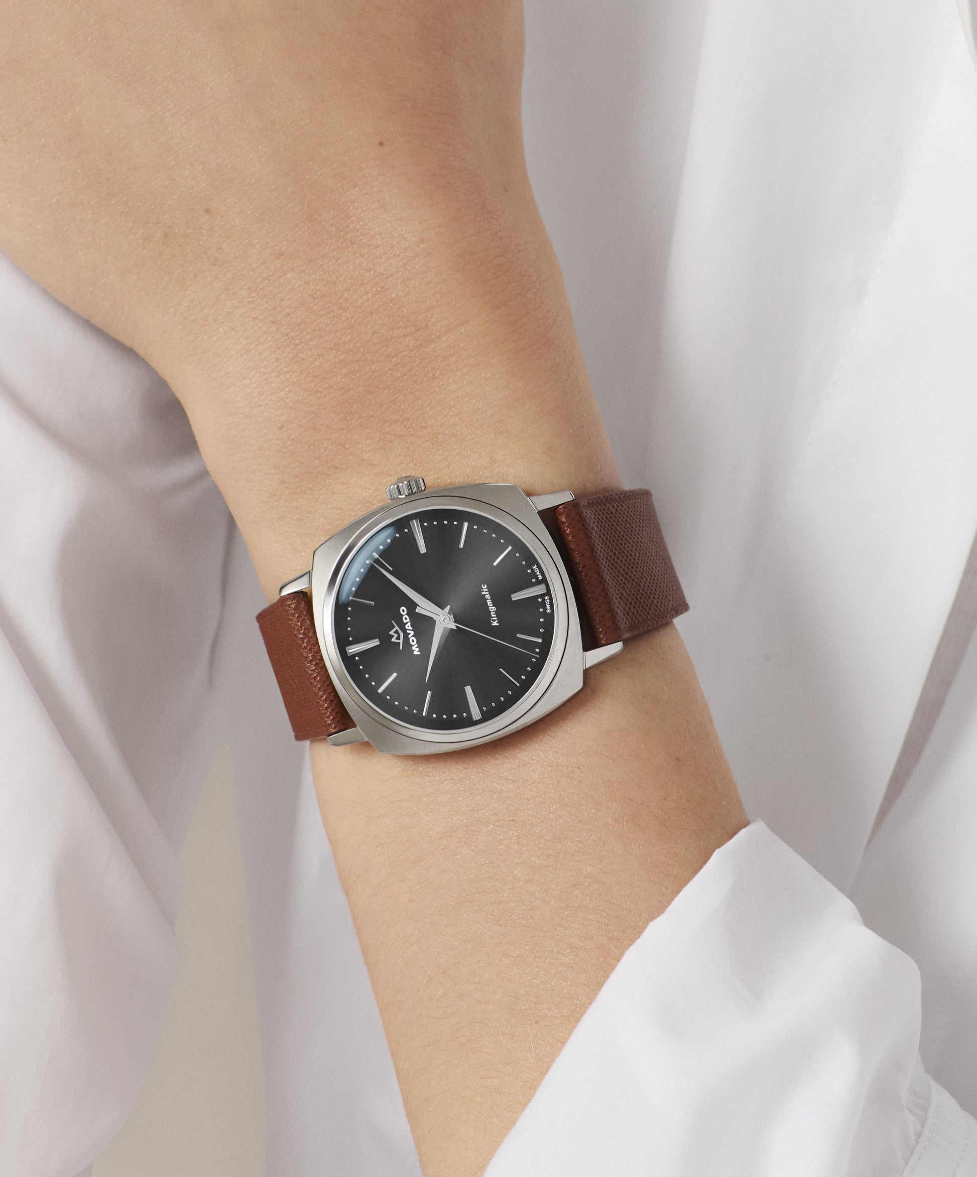 Movado Heritage Kingmatic 3650237 35mm Unisex watch