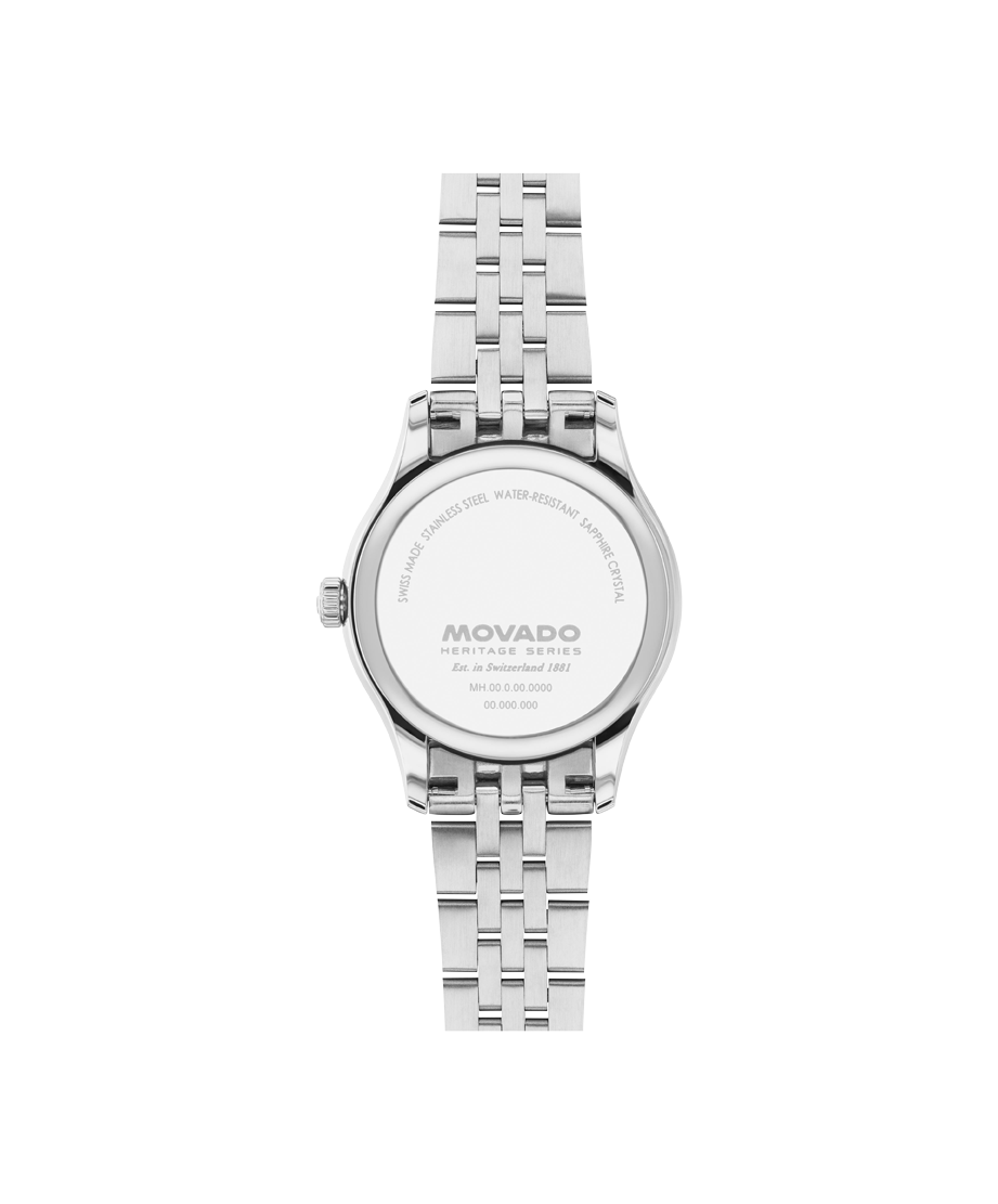 Movado Heritage Calendoplan 3650238 27mm Two-Tone Stainless Steel & Pale Gold Swiss Quartz — official product image