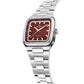 Movado Heritage Tempo-Matic Automatic Red Dial Stainless Steel Watch – 3650266