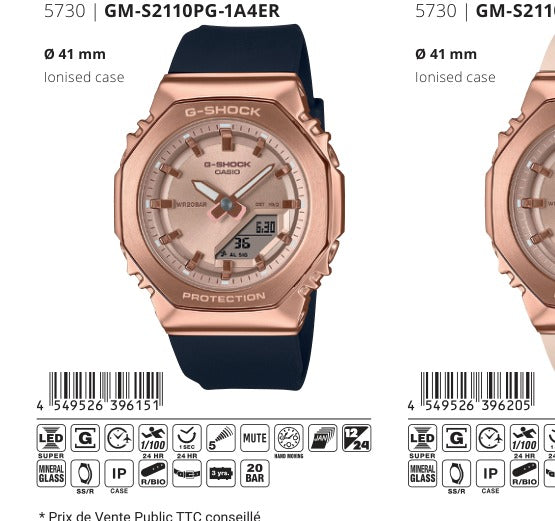 Casio G-Shock GM-S2110PG-4A