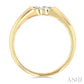 1/3 Ctw East-West Set Marquise Cut Diamond Solitaire Fashion Ring in 14K Yellow Gold