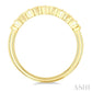 1/4 Ctw Clover Motif Round Cut Diamond Fashion Ring in 14K Yellow Gold