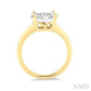 1/3 Ctw Lovebright Round Cut Diamond Ring in 14K Yellow and White Gold