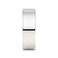 STOCKTON Flat Style White Tungsten Ring - 2mm - 12mm - 6mm