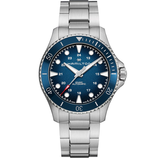 Hamilton Khaki Navy Scuba Auto Blue Dial H82505140