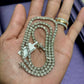 10k white gold Diamond Tennis Chain white gold 18inch 3.5ctw