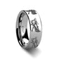 Riven The Exile Tungsten Engraved Ring League of Legends Jewelry - 4mm - 12mm - 8mm