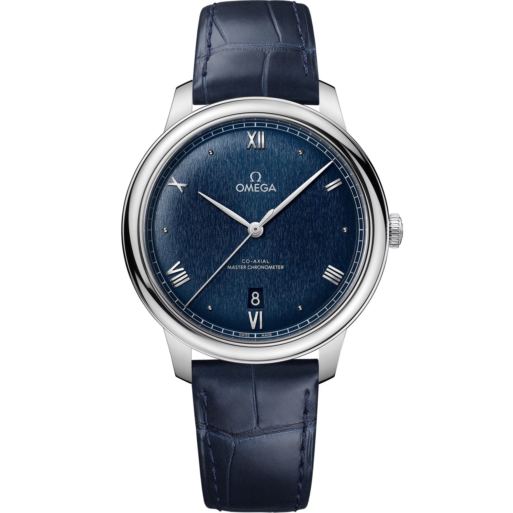 Omega de Ville Prestige 40 mm — Steel on Leather Strap