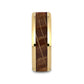 PROOF Tungsten Men's Wedding Band With Polished Beveled Edges & Whiskey Barrel Inlay - 8mm