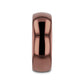 COFFEE Traditional Domed Espresso Tungsten Carbide Wedding Ring - 8mm