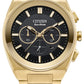 Citizen Axiom SC Black Dial Stainless Steel Bracelet CA4582-54E CA458254E
