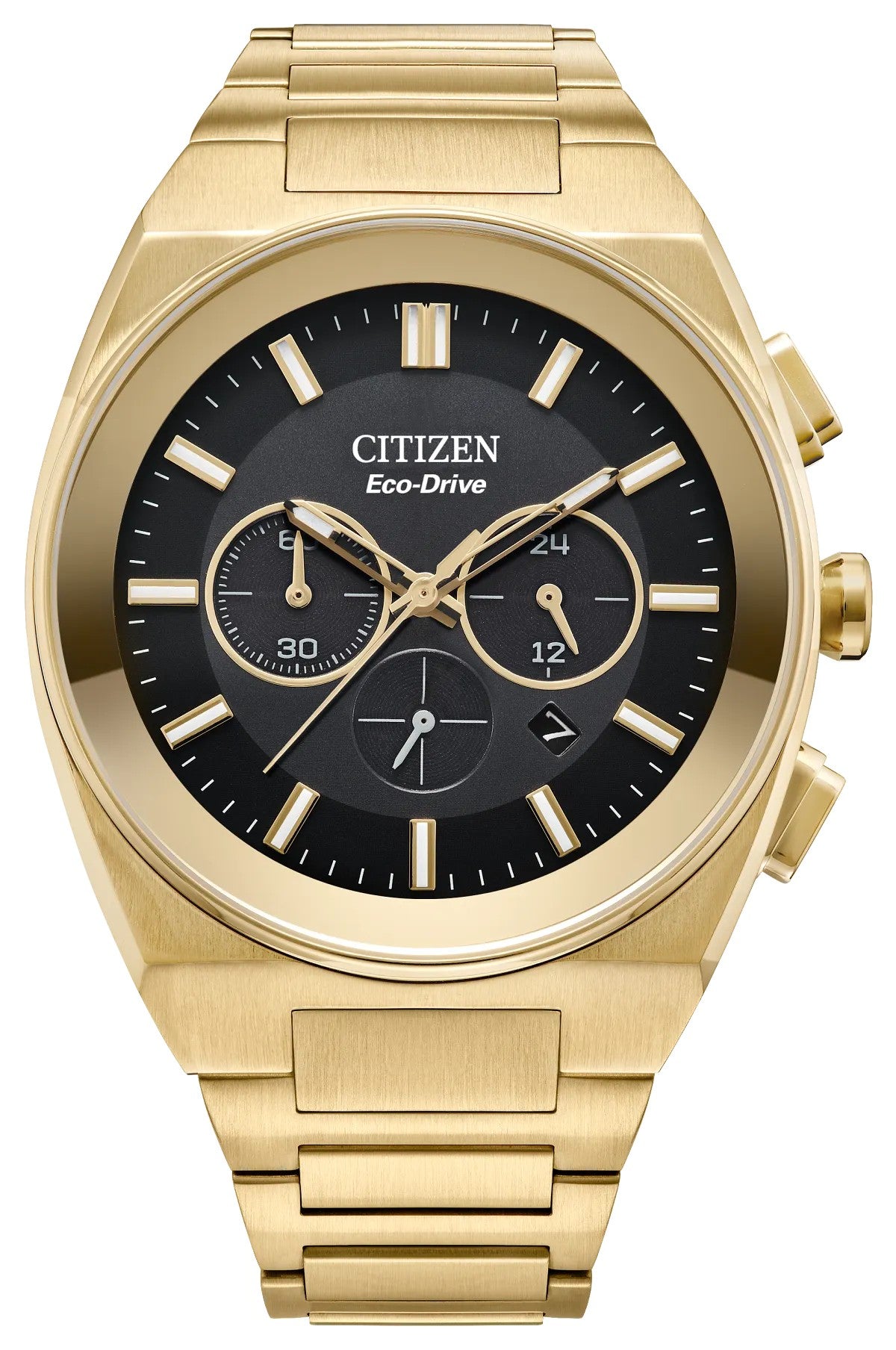 Citizen Axiom SC Black Dial Stainless Steel Bracelet CA4582-54E CA458254E