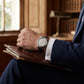Omega de Ville Prestige 41 mm — Steel on Leather Strap (434.13.41.21.06.001) — lifestyle