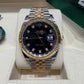Rolex Datejust 41mm Yellow Gold and Steel 126333 Factory Diamond Dial