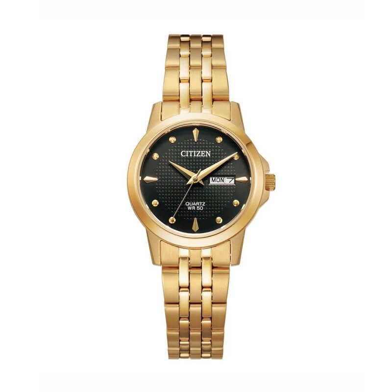 Citizen Day Date Ladies Black Dial EQ060359F