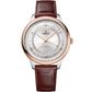 Omega de Ville Prestige 42 mm — Steel ‑ Sedna™ Gold on Alligator