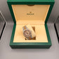 Rolex Datejust iced out Rose gold/ Stainless steel Jubilee with Iced out Arabic Numeral Diamond dial