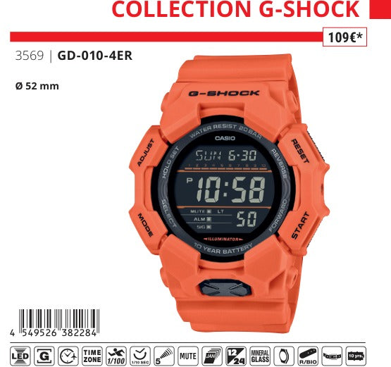 Casio G-Shock GD-010-4