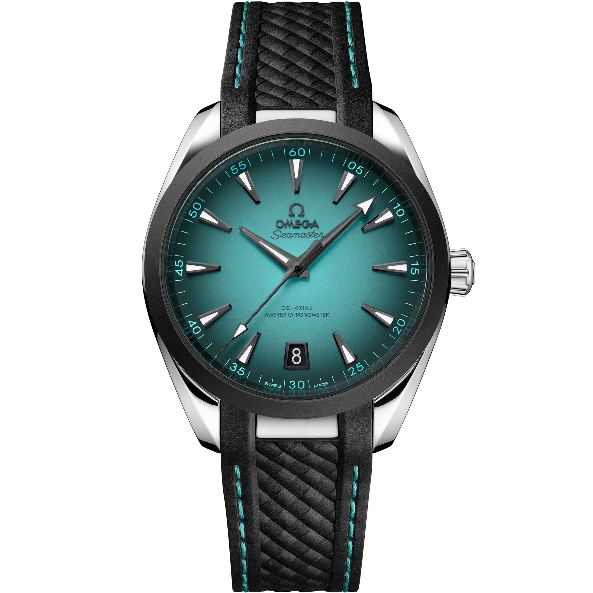 Omega Seamaster Aqua Terra 150M 41 mm — Steel on Rubber Strap (220.32.41.21.03.001)