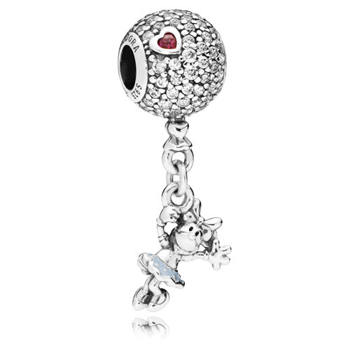 Disney Floating Minnie Charm
Retired Sterling Silver Disney Floating Minnie Mouse Charm with Blue Enamel - 797171CZ