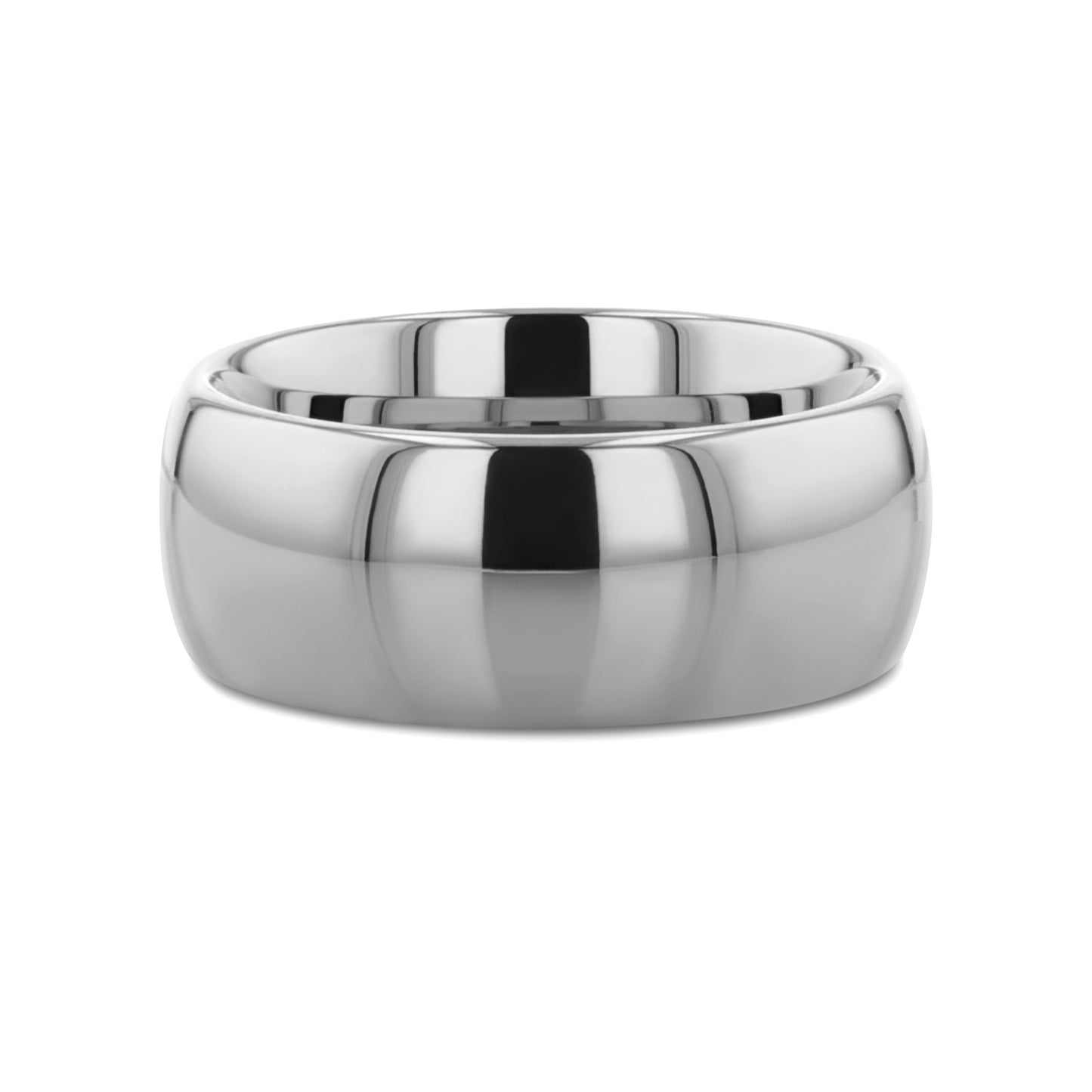 DOMINUS Domed Tungsten Carbide Ring - 2mm - 12mm - 6mm