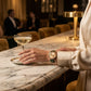 Omega Constellation Observatory 39.4 mm — Moonshine™ Gold on Alligator - 140.53.39.21.99.00 — lifestyle