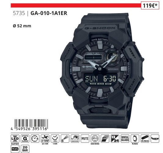 Casio G-Shock GA-010-1A1