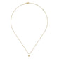 Gabriel & Co. 14K Yellow Gold Round Diamond Pendant Necklace .04CTW