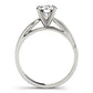 Solitaire Split Shank Engagement Ring
