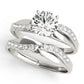 Bypass Peg Head Engagement Ring