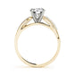 Bypass Peg Head Engagement Ring