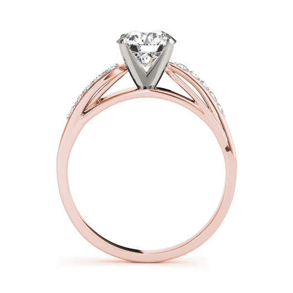 Bypass Peg Head Engagement Ring