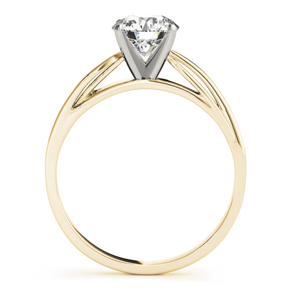 Solitaire Peg Head Engagement Ring