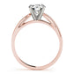 Solitaire Peg Head Engagement Ring