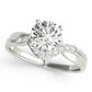 Bypass Peg Head Engagement Ring