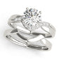 Bypass Peg Head Engagement Ring