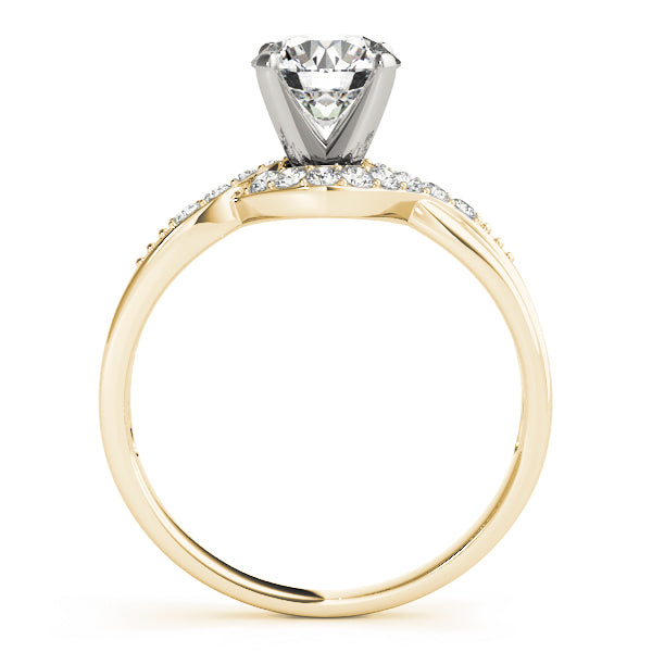 Bypass Peg Head Engagement Ring
