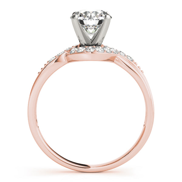 Bypass Peg Head Engagement Ring