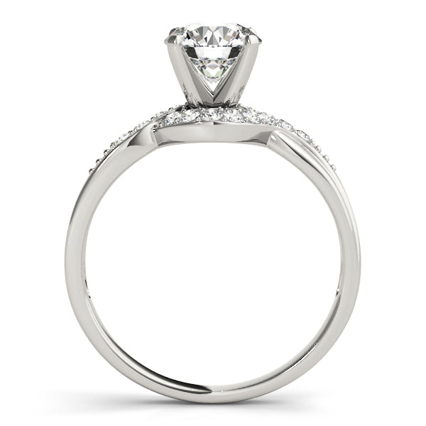 Bypass Peg Head Engagement Ring