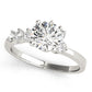 Bypass Peg Head Engagement Ring