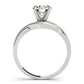 Twisted Shank Solitaire Engagement Ring