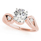 Bypass Peg Head Engagement Ring