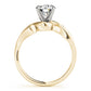 Bypass Peg Head Engagement Ring