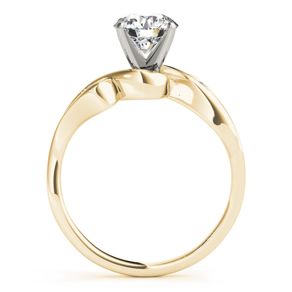 Bypass Peg Head Engagement Ring