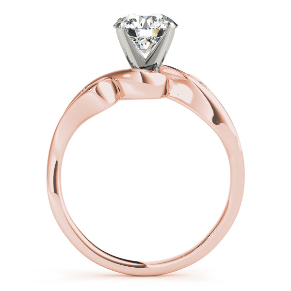 Bypass Peg Head Engagement Ring